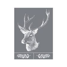 Deer Head Mesh Stencil