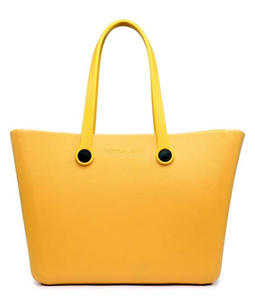 Versa Carrie All Tote With Straps Mustard