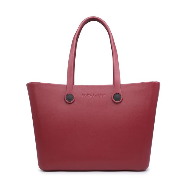 Versa Carrie All Tote With Straps Maroon