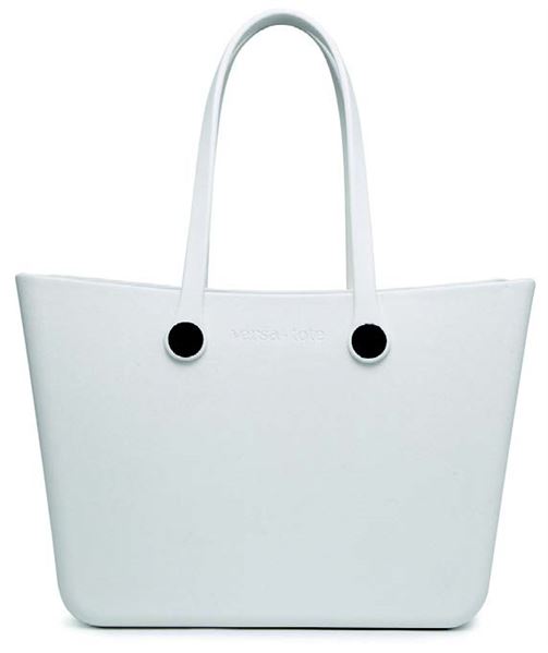 Versa Carrie All Tote With Straps Off White