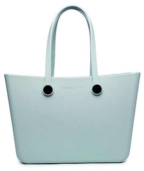 Versa Carrie All Tote With Straps Pale Gray