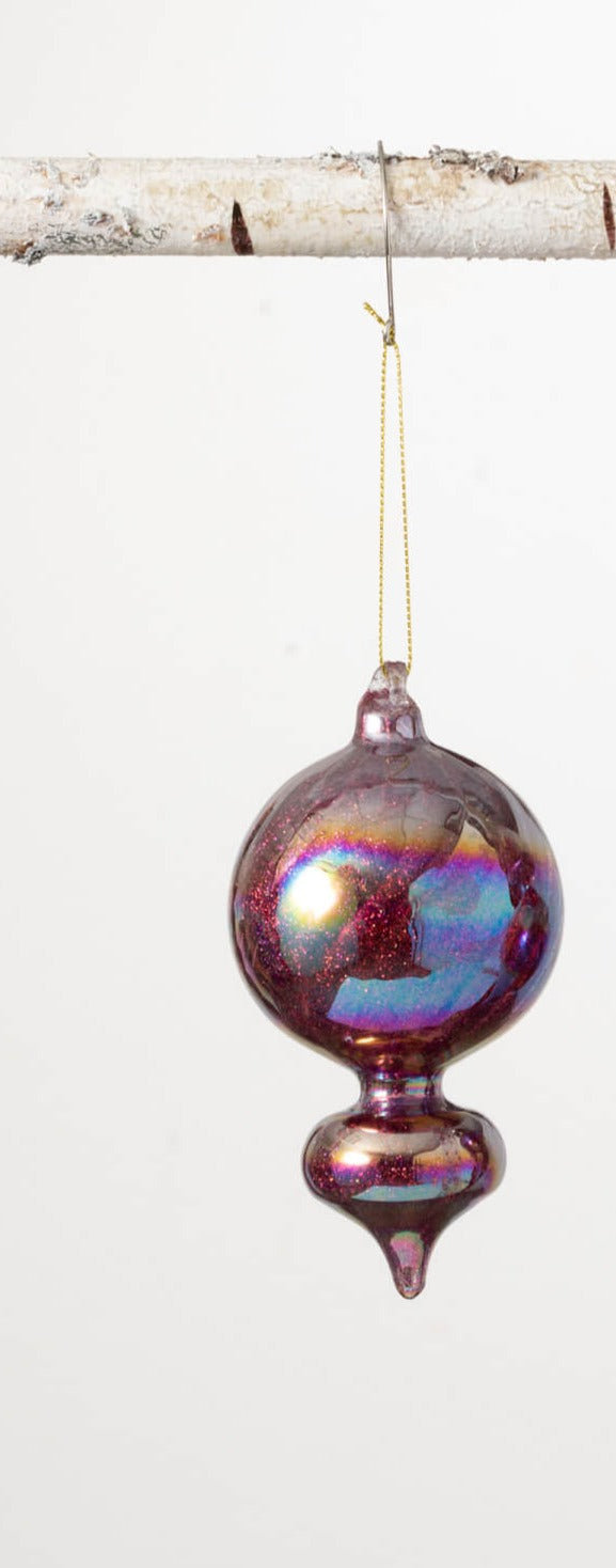 Glass Drop Ornament