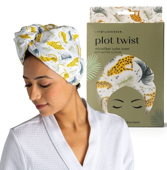 Plot Twist Turbo Hair Towel More Color Options AllyOops Boutique