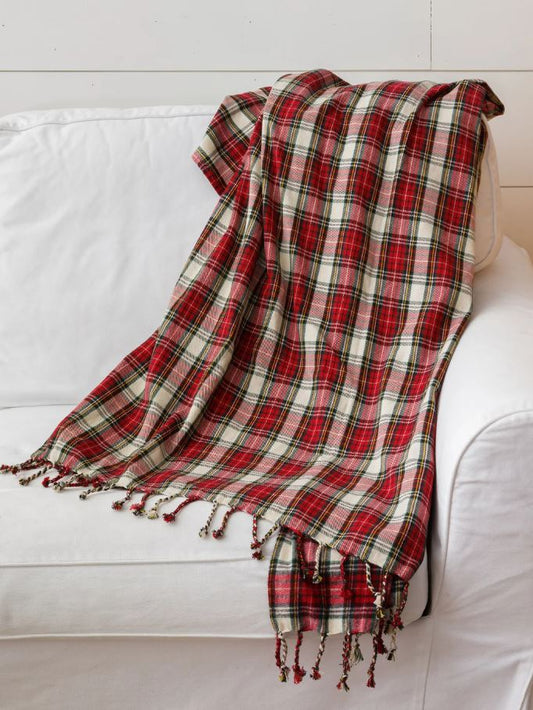 Cotton Tartan Throw