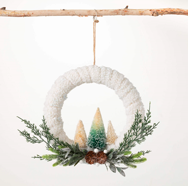 Bottle Tree 10" Wreath Ornament