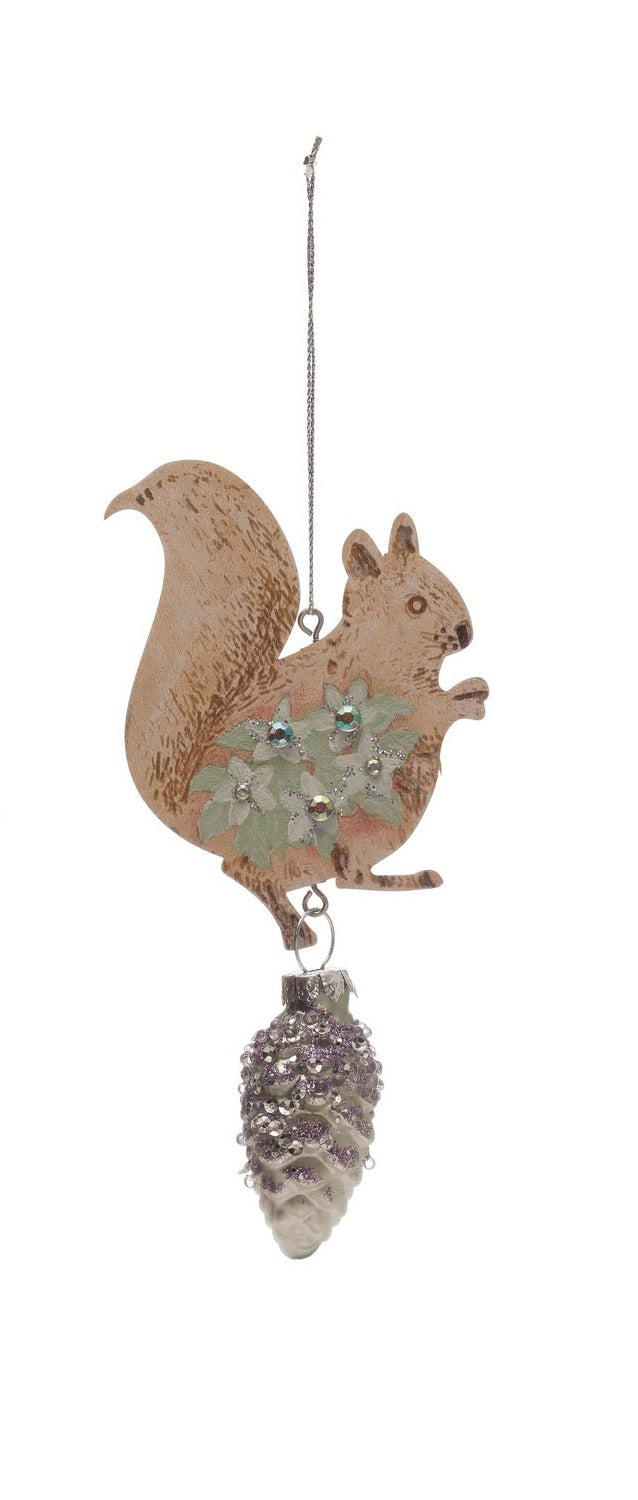 Handpainted Woodland Animal Ornament (More Style Options)